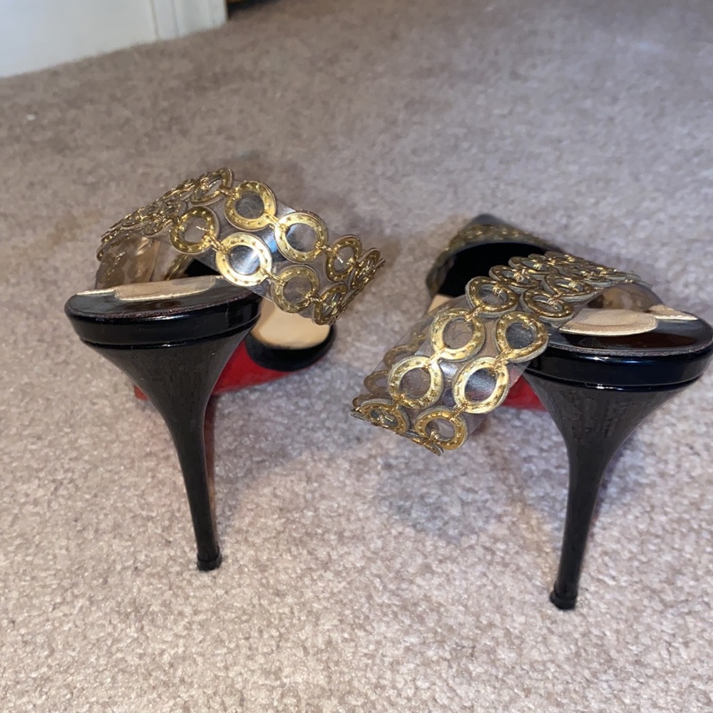 Christian Louboutin slip on heels - Picture 3 of 4